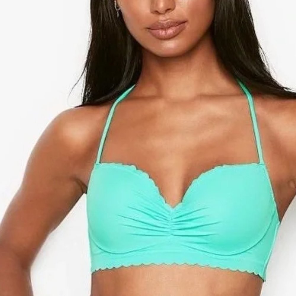 Victoria's Secret The Getaway Halter Bikini Top NWT